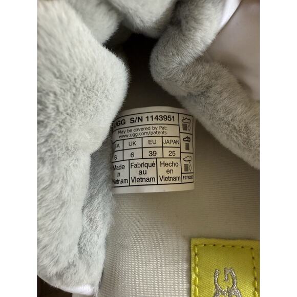 UGG SPACESLIDER TECH‎ SPACE SLIDE PLATFORM SLIPPER SHOES, WOMEN US 8 - Picture 4 of 5